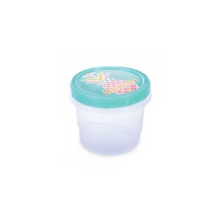 POTE PLASUTIL 650ML DECORADO ROSCA