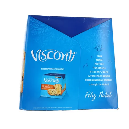 Panettone Visconti Chocolate Caixa 400gr 360-8