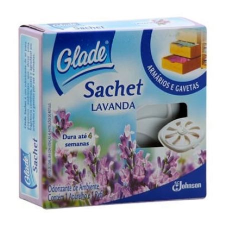 Desodorizador E Aromatizante Glade Lavanda Sachê 6G