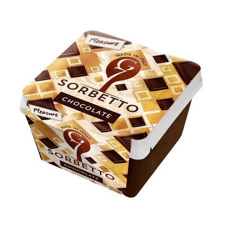 Sorvete Italiano G7 Chocolate Sem Aromatizante Baixa Caloria, Zero Glicose Zero Lactose 480ML