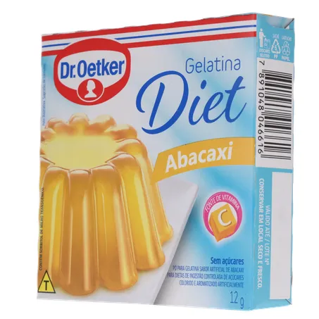 Gelatina de Abacaxi Dr Oetker Diet 12G 360-4