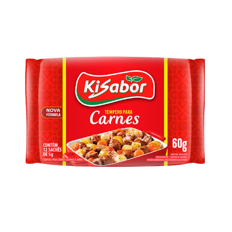 Tempero para Carne Kisabor 60g