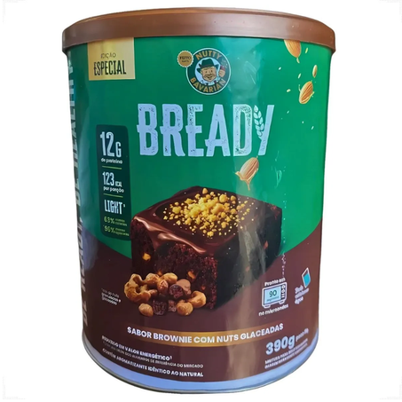 PAO PROTEICO BREADY BROWNIE SUPERFOOD 390G