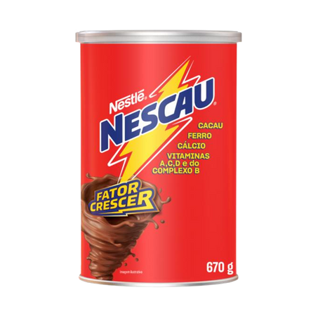ACHOCOLATADO NESTLE NESCAU EM PO 670G
