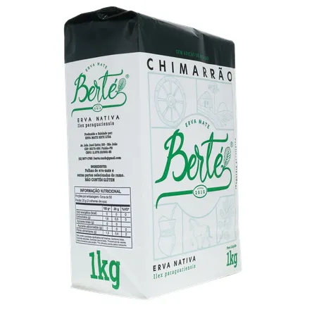 Erva mate berte s-acucar 1kg 360-13