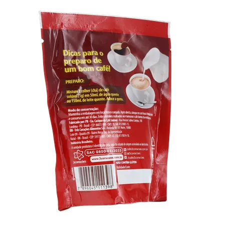 Café Solúvel 3 Corações Extra Forte Rf 40g 360-15