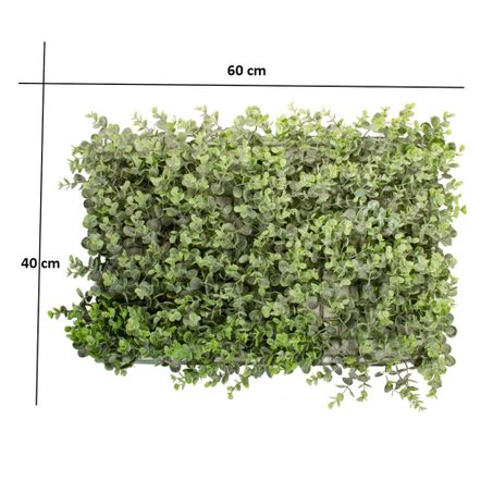 PAINEL GRAMA 40X60 CM EUCALIPTO FLOCADO BG 230285 