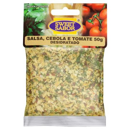 Temp Sweet Sabor 50g Desidratado Salsa/Cebola/Tomate