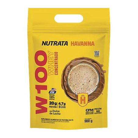 Suplemento nutrata whey doce leite 900g