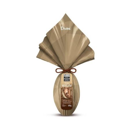 OVO DE CHOCOLATE DIVINE 350G AO LEITE 37