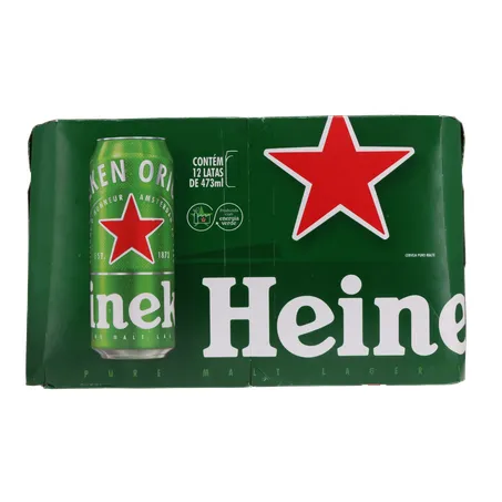 Cerveja heineken lt 473ml pack12 360-18