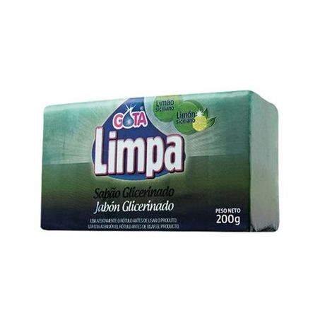 Sabao gota limpa 200g limao siciliano