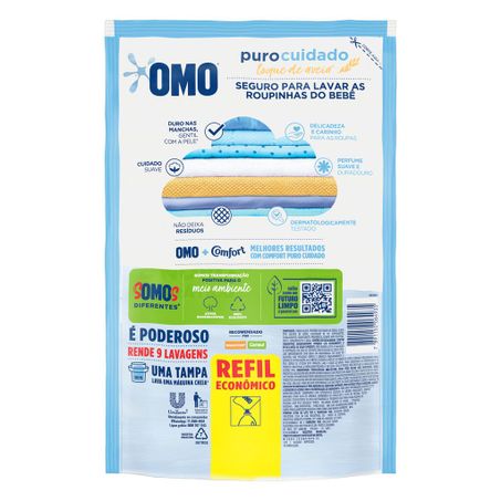 SABAO LIQU OMO REFIL PURO CUIDA 900ML 360-1