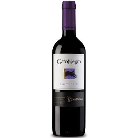 Vinho gato negro carmenere 750ml