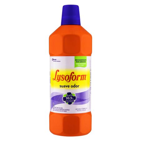 Desinfetante uso geral suave odor lysoform