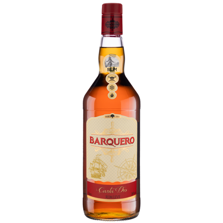 Rum barqueiro carta oro leve 1l