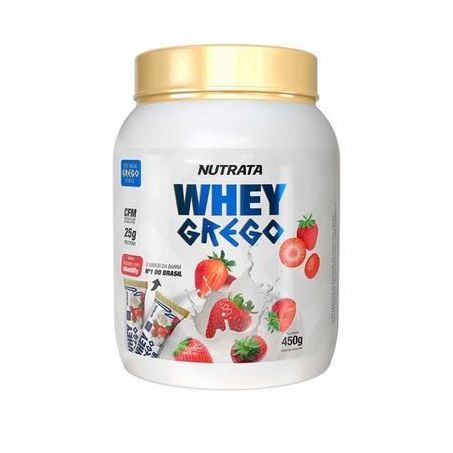 SUPLEMENTO MIX NUTRI WHEY GREGO MORANGO COM CHANTILLY 450G