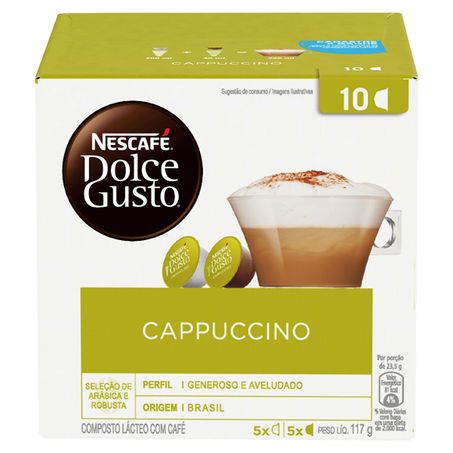 Café nescafé dolce gusto cappucci 117g