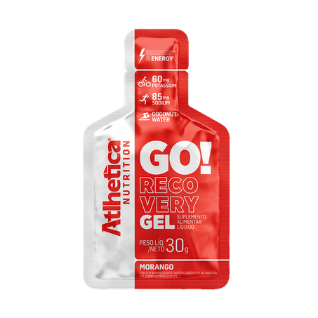 Go! Energy Gel Recovery Morango 30g