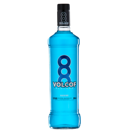 Vodka coq volcof flavors blueberry vidro 900ml