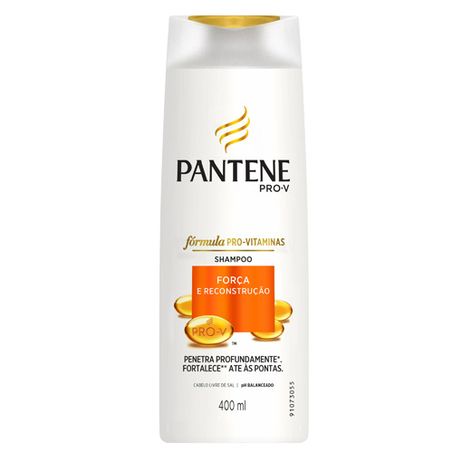 SHAMPOO PANTENE 400ML FORCA E RECONSTRUCAO