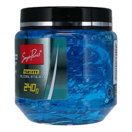 Gel fixador sergio paris azul perf.med 240g 360-12