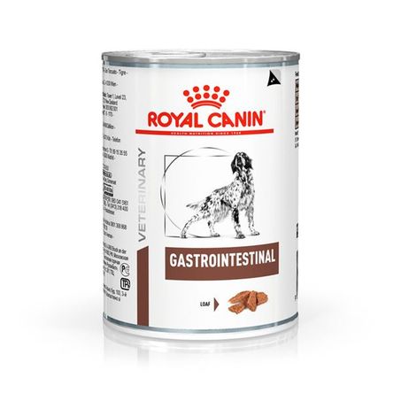Ração Úmida Royal Canin Veterinary Diet Gastrointestinal para Cães Adultos com Sensibilidades Gastrointestinais 400Gr