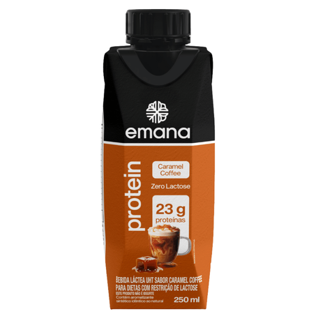 BEBIDA PROTEICA CARAMELO COFFEE 250ML - EMANA