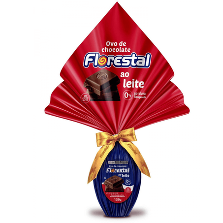 OVO DE CHOCOLATE FLORESTAL 130G AO LEITE