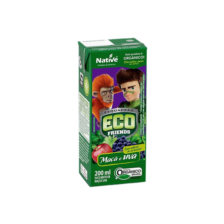 Suco Native Uva e Maçã Orgânico 200ml