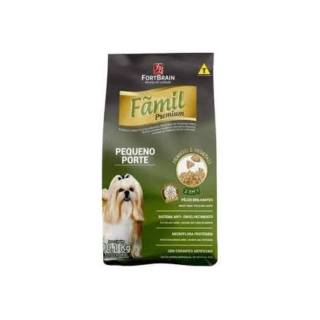 RACAO P/CACHORRO FAMIL PREMIUM PEQUENO PORTE 1 KG 