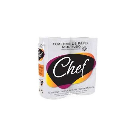 Papel toalha padrão cheff c/2