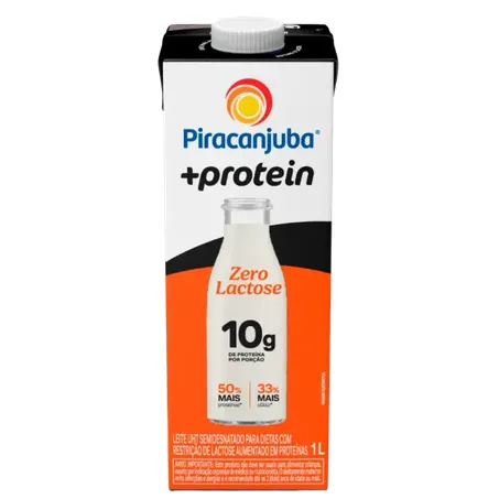LEITE UHT SEMIDESNATADO 10G PROTEIN - PIRACANJUBA