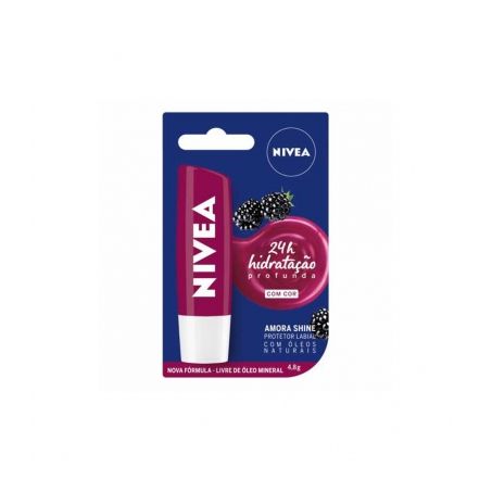 Protetor labial nivea amora 4.8g