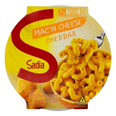MAC'N CHEESE CHEDDAR SADIA