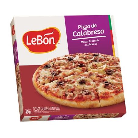 PIZZA LEBON CALABRESA 400G