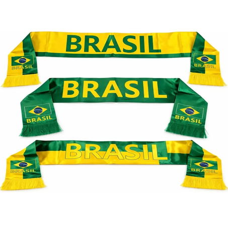 Cachecol Brasil EK Cores Sortidas