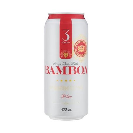 CERVEJA BAMBOA 473ML PURO MALTE