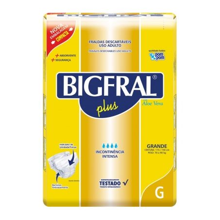 FRALDA ADULTO BIGFRAL G 8UN