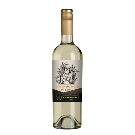 Vinho Chileno Catador de Piedra 750ml - Chardonnay