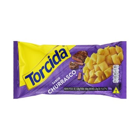 Salgadinho Torcida Churrasco 100G