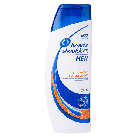 SHAMPOO HEAD SHOULDERS 200ML PREVENÇÃO QUEDA