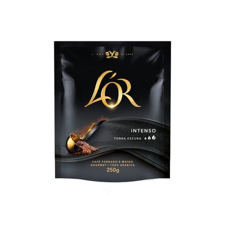 CAFE LOR INTENSE ARABICA TORRADO/MOIDO POUCH 250G
