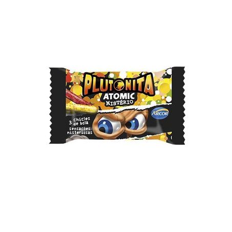 Chiclete Arcor Plutonita Atomic Mistério 72 Unidades 396g