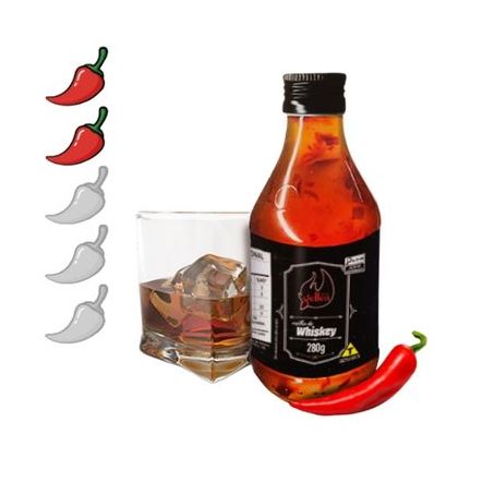 Geleia De Pimenta Defumada Gellea Whiskey 280g