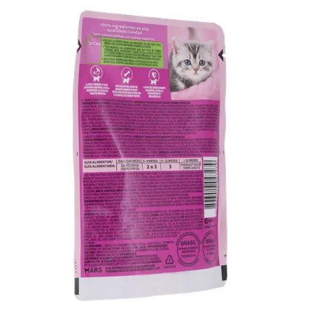 Ração Úmida Para Gatos Filhotes Whiskas Frango Ao Molho 85G 360-15