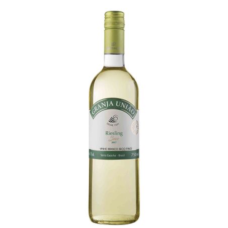 Vinho branco nacional granja união riesling 750ml