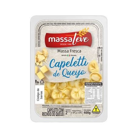 Capeleti massa leve qjo 400g