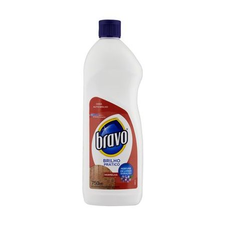 Cera líquida bravo classic vermelha 750ml