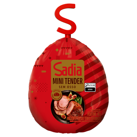 Mini Tender Sadia Suíno Cozido Defumado kg